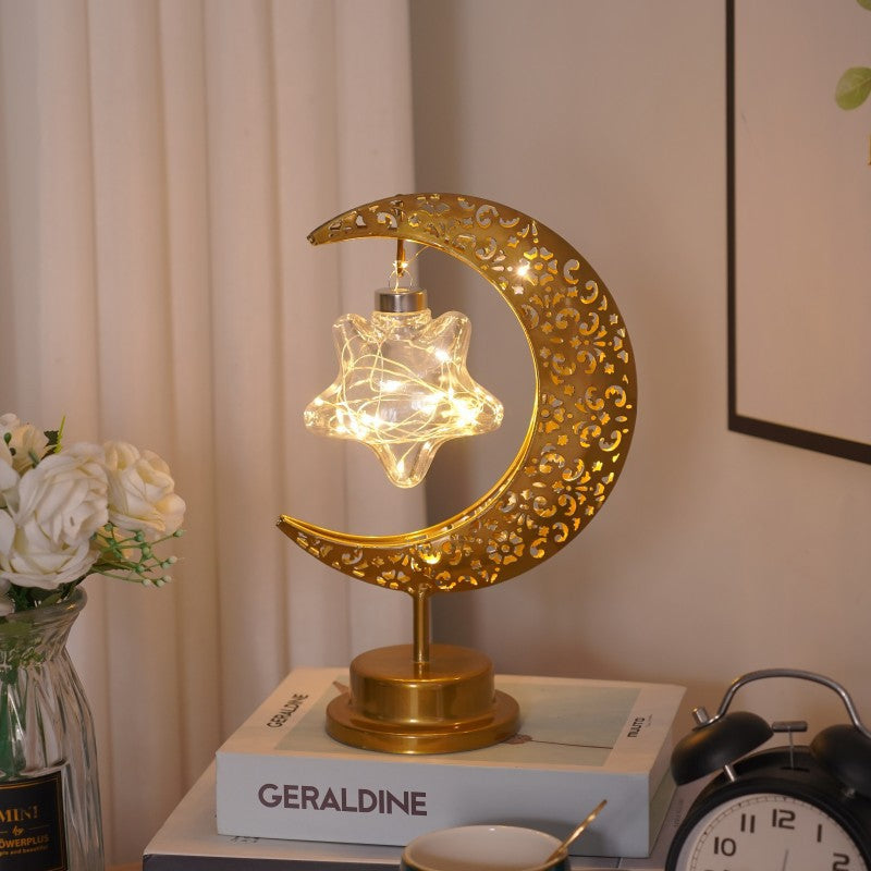 Exquisite Illuminating Crescent Moon Lamp