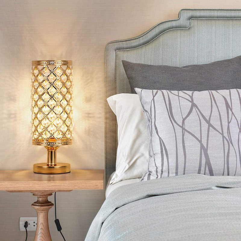 Modern Elegant Crystal Table Lamp