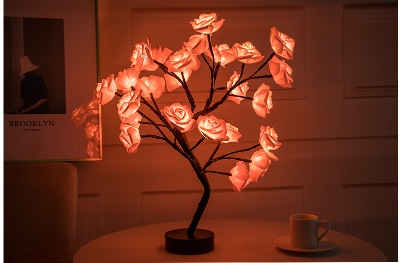 Stunning Rose Table Lamp