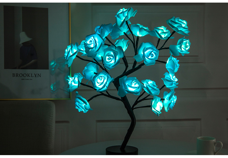Stunning Rose Table Lamp