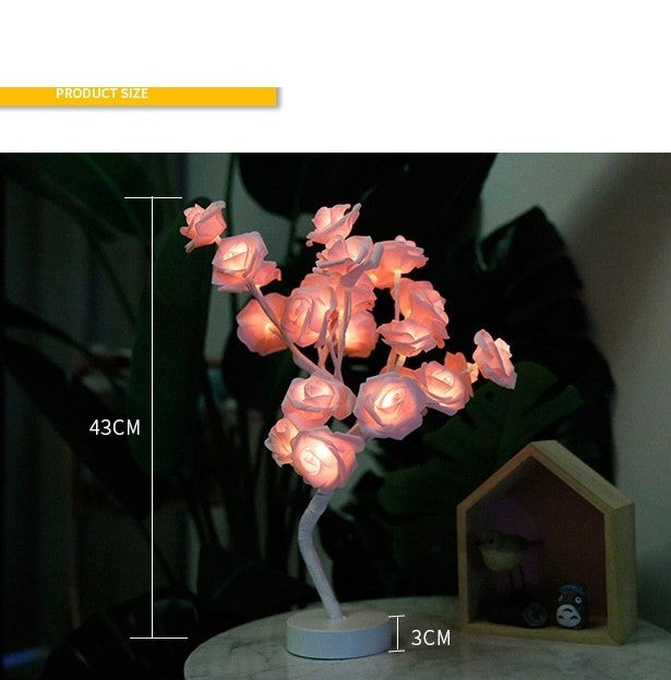 Stunning Rose Table Lamp