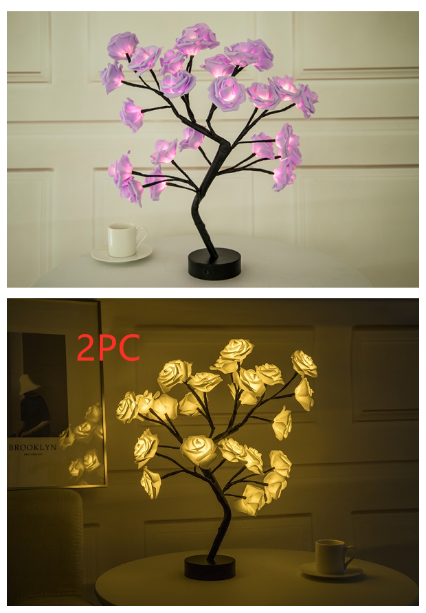 Stunning Rose Table Lamp