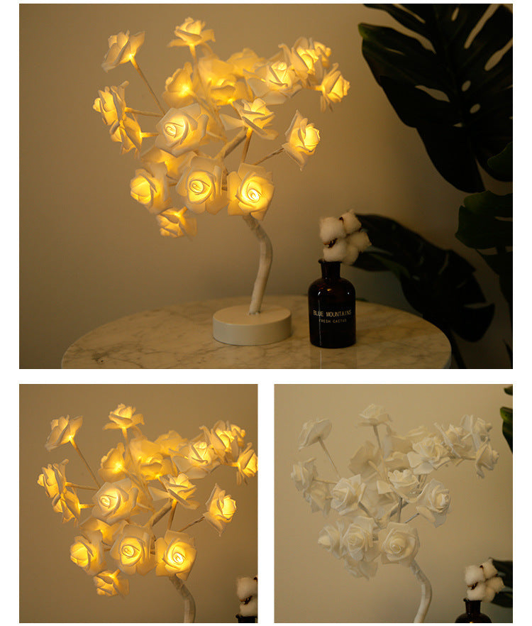 Stunning Rose Table Lamp