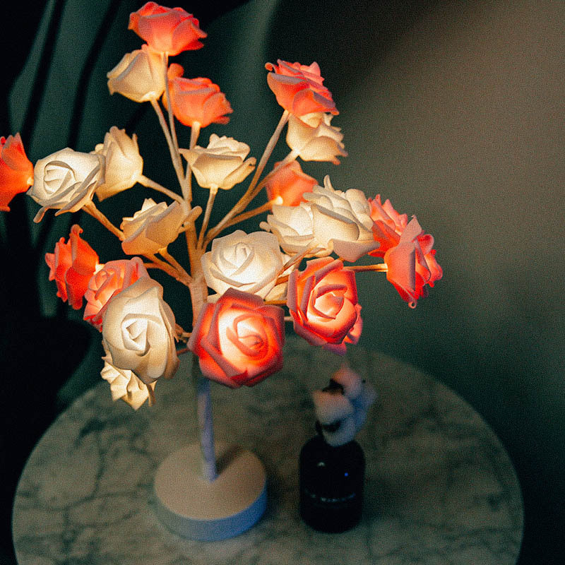 Stunning Rose Table Lamp