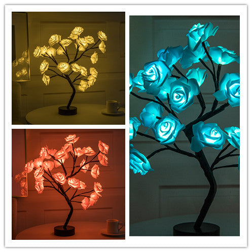 Stunning Rose Table Lamp