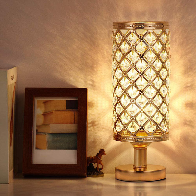 Modern Elegant Crystal Table Lamp