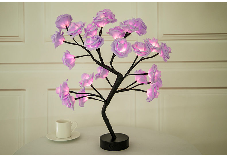 Stunning Rose Table Lamp