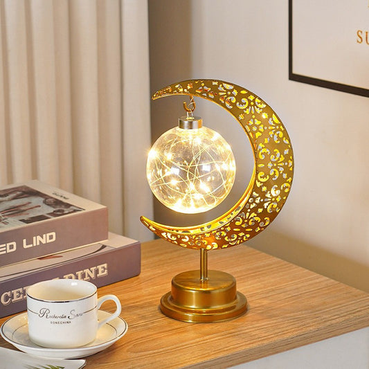 Exquisite Illuminating Crescent Moon Lamp
