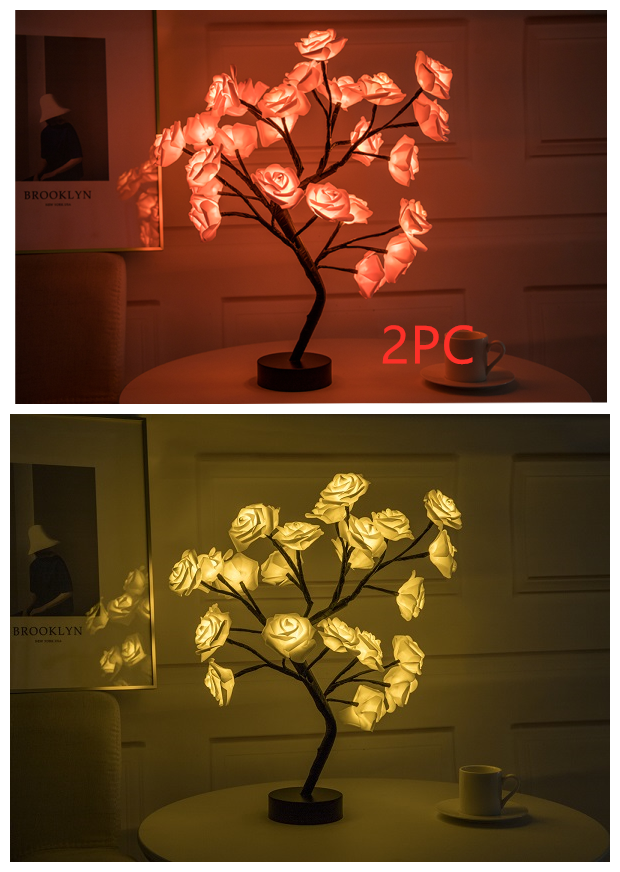 Stunning Rose Table Lamp