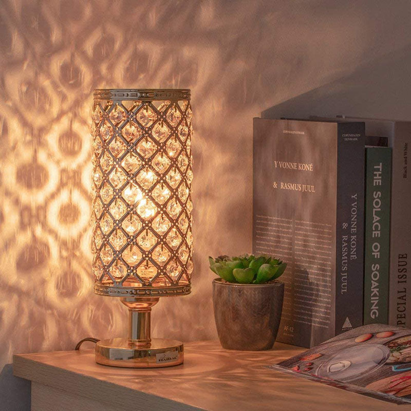 Modern Elegant Crystal Table Lamp