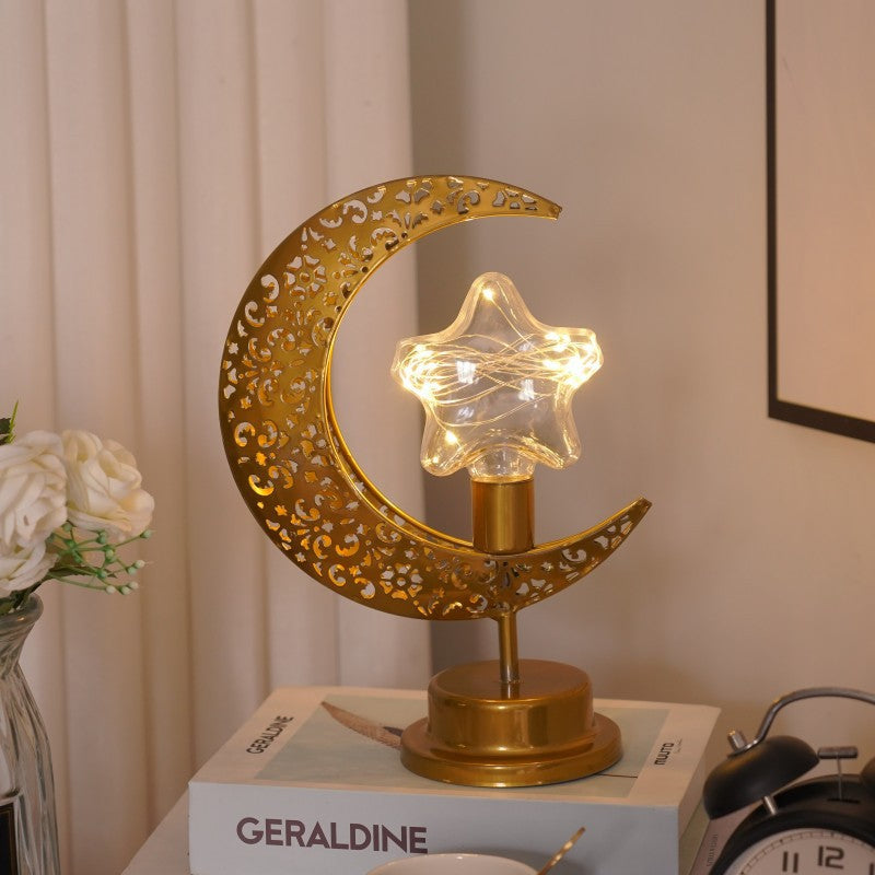Exquisite Illuminating Crescent Moon Lamp