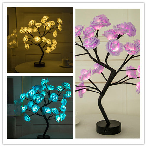 Stunning Rose Table Lamp