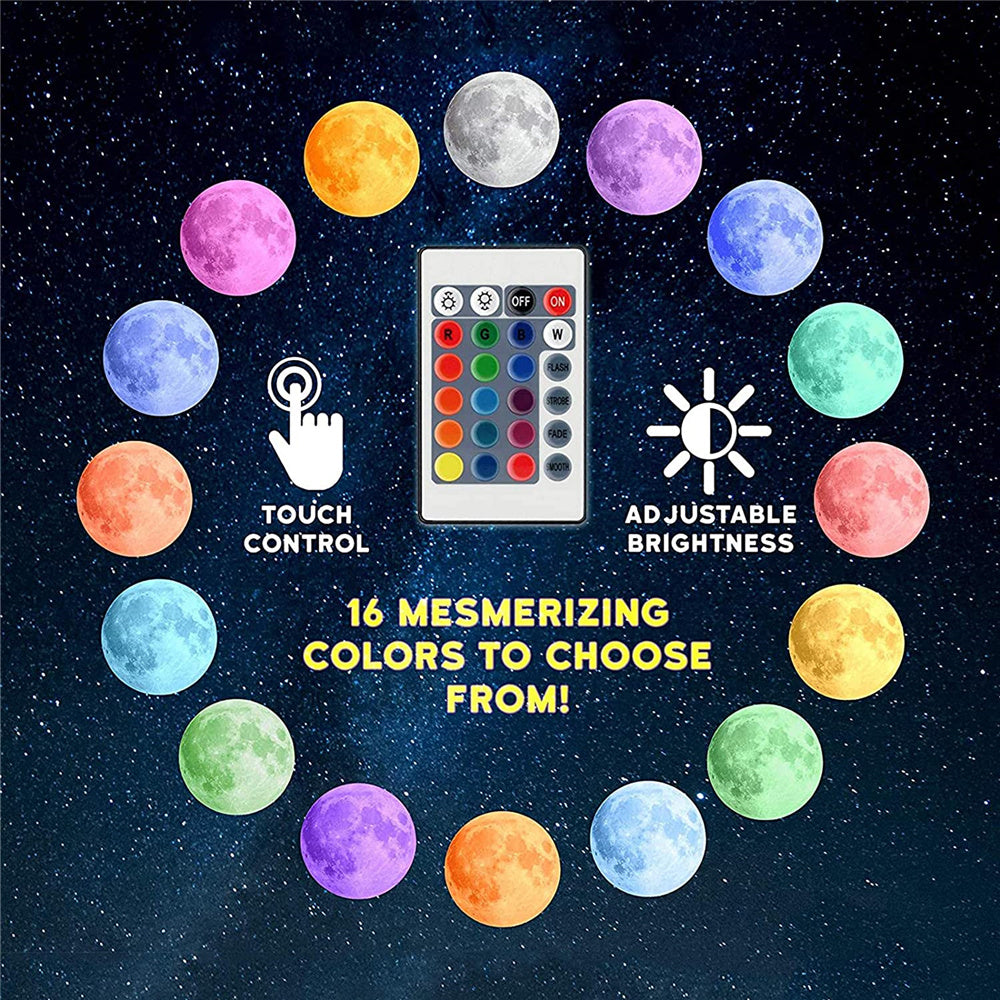 Radiant Classic 3D Moon Lamp