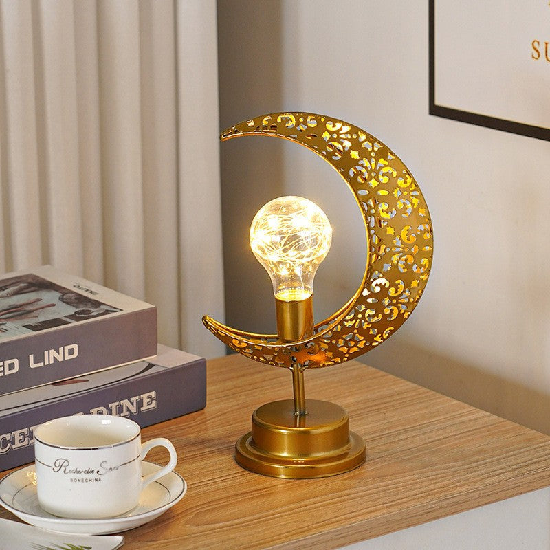 Exquisite Illuminating Crescent Moon Lamp